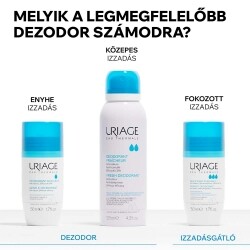 Uriage DEO Intenzív izzadásgátló golyós dezodor 50 ml