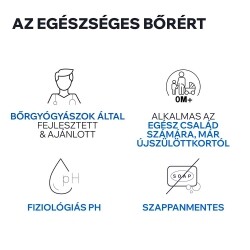 Uriage DERM-PHY Tusfürdő olaj 1000 ml