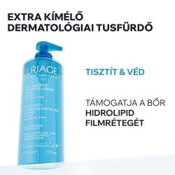 Uriage GEL SURGRAS DERMATOLOGIQUE tusfürdő száraz bőrre 500 ml